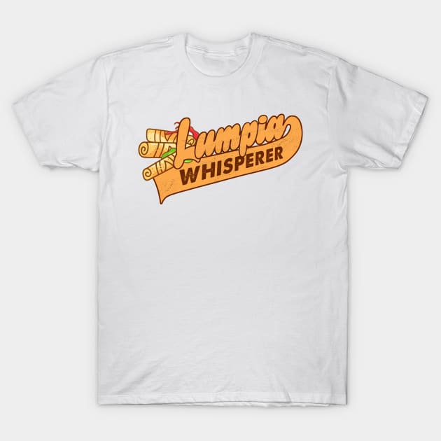 Filipino Dish Lumpia Spring Rolls Chef T-Shirt by MarkusShirts